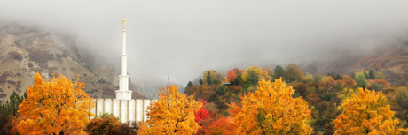 40+ Coziest Autumn LDS Temple Pictures