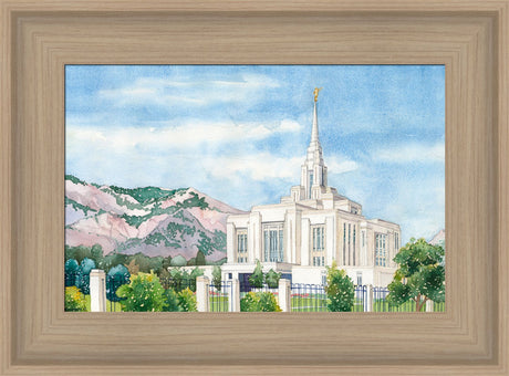 Ogden Temple by Anne Bradham