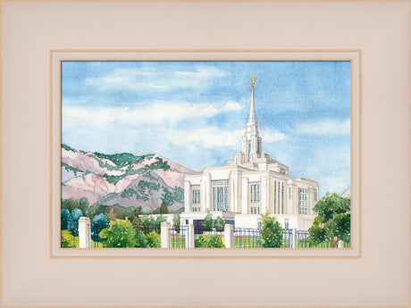 Ogden Temple by Anne Bradham