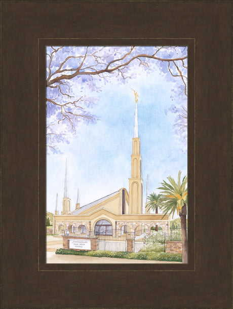 Johannesburg Temple by Anne Bradham