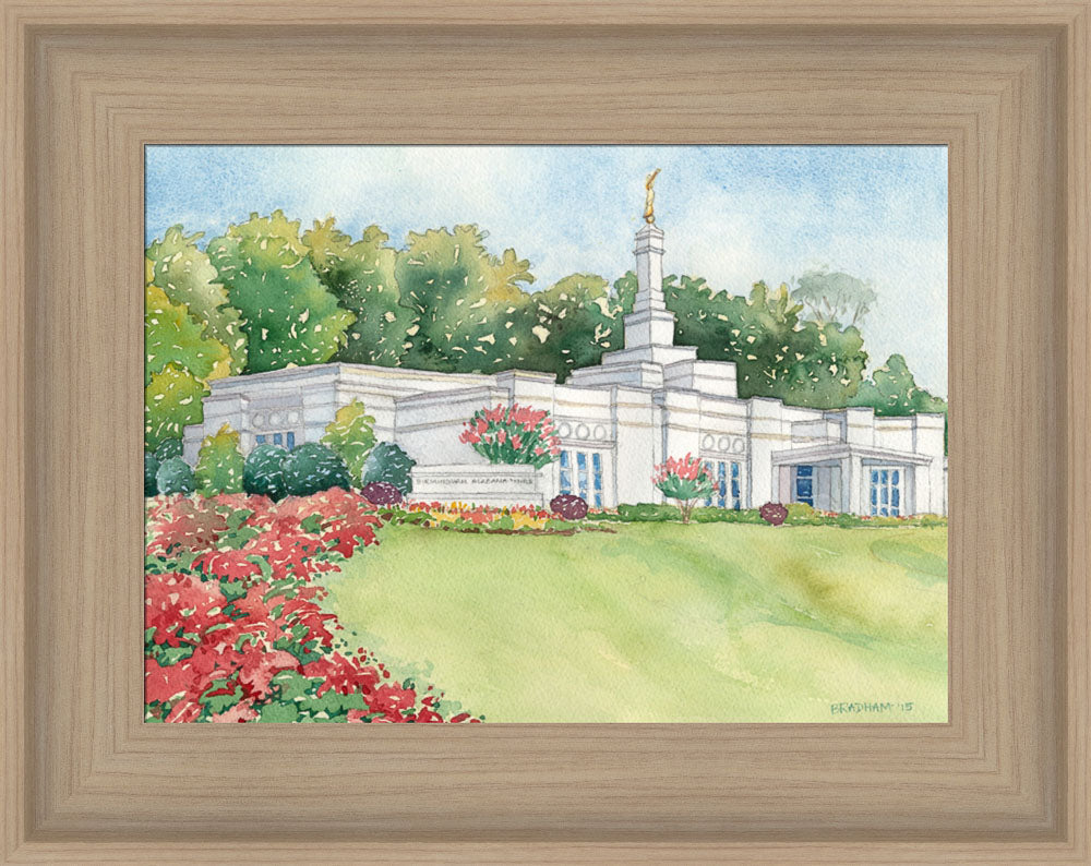 Birmingham Temple by Anne Bradham