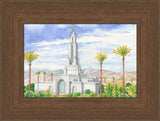 Redlands Temple by Anne Bradham