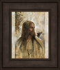 LDS art portrait of Jesus Christ featuring various textures.