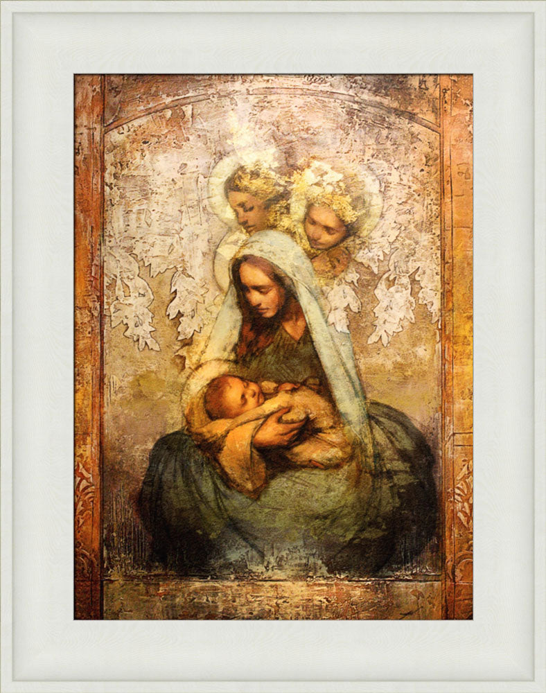 Light of Love - framed giclee canvas