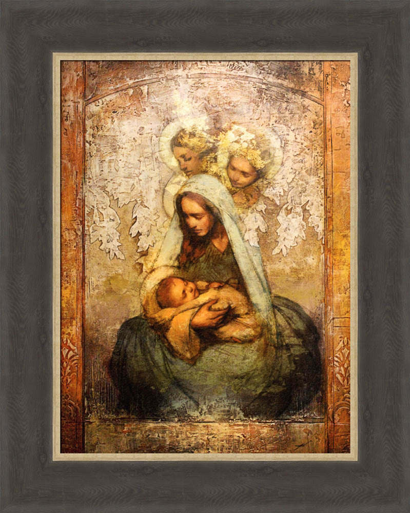 Light of Love - framed giclee canvas