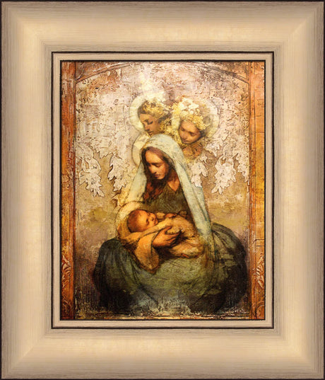 Light of Love - framed giclee canvas