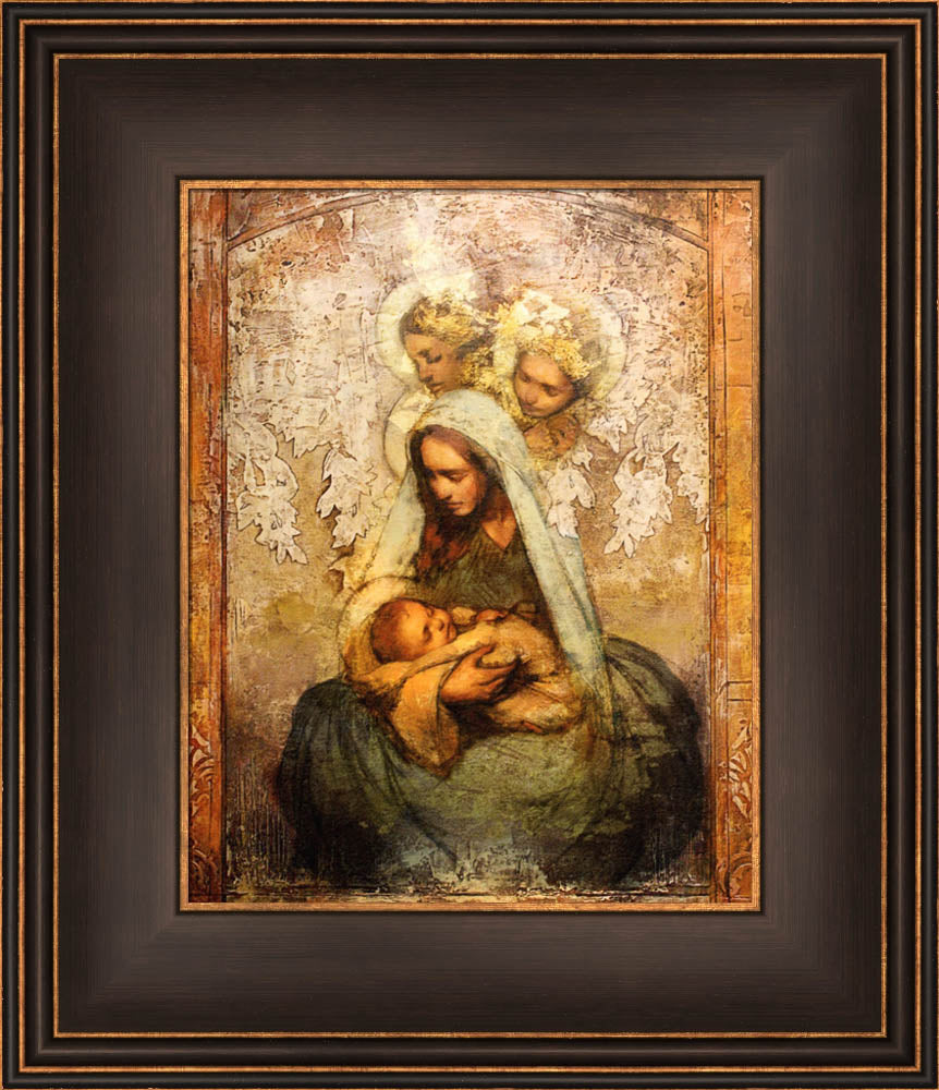 Light of Love - framed giclee canvas