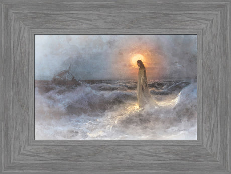 Christ Walking on Water after Julius Von Klever