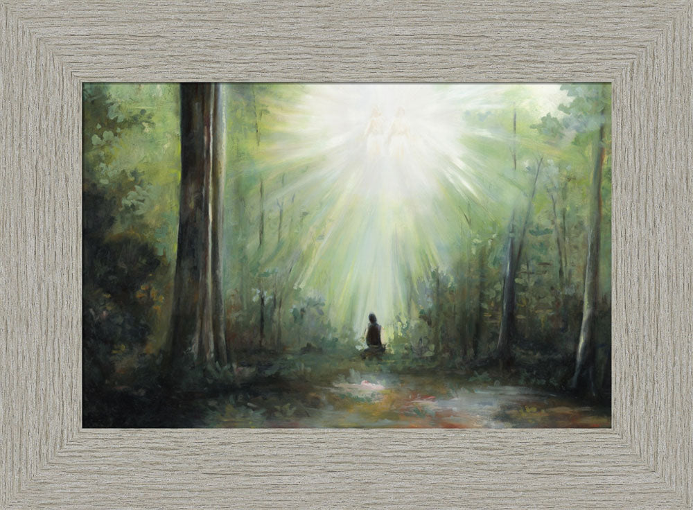 Sacred Grove - framed giclee canvas