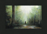 Sacred Grove - framed giclee canvas