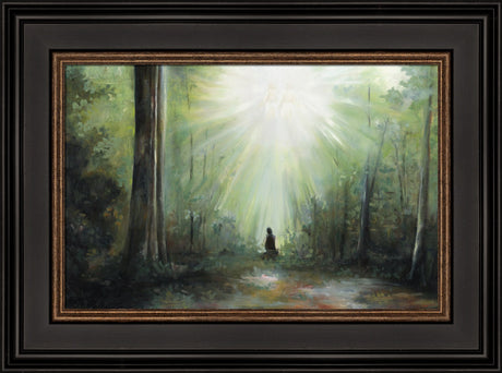 Sacred Grove - framed giclee canvas