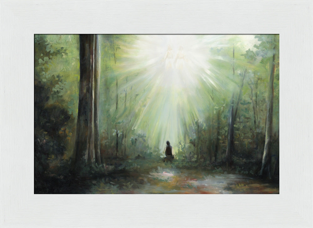 Sacred Grove - framed giclee canvas