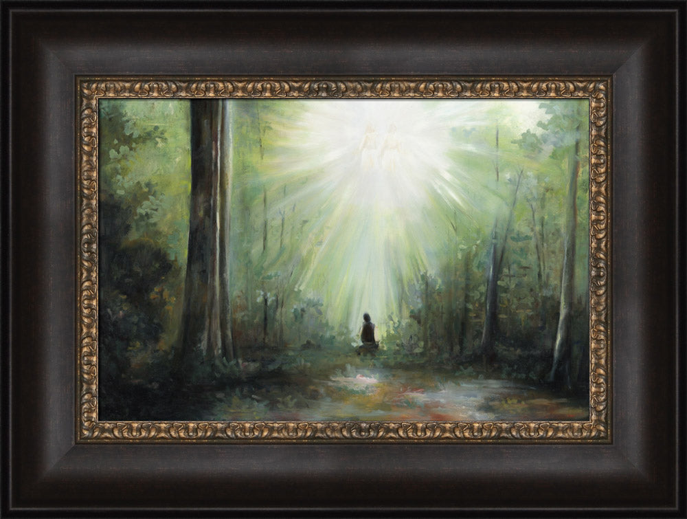 Sacred Grove - framed giclee canvas