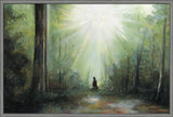 Sacred Grove - framed giclee canvas