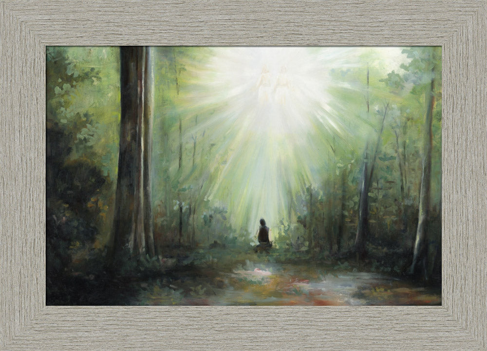 Sacred Grove - framed giclee canvas