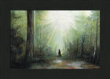 Sacred Grove - framed giclee canvas