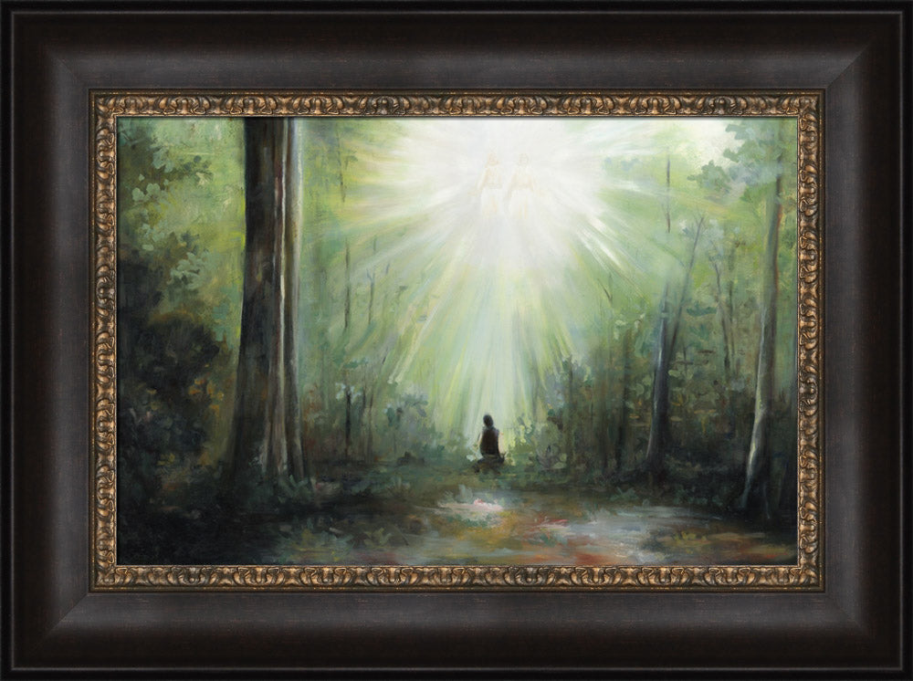 Sacred Grove - framed giclee canvas