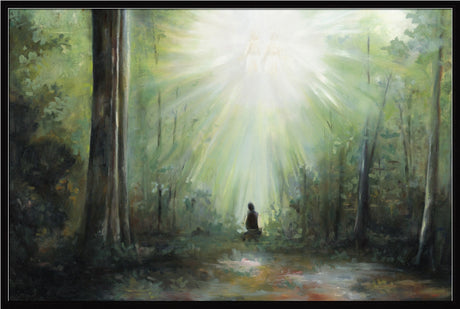 Sacred Grove - framed giclee canvas