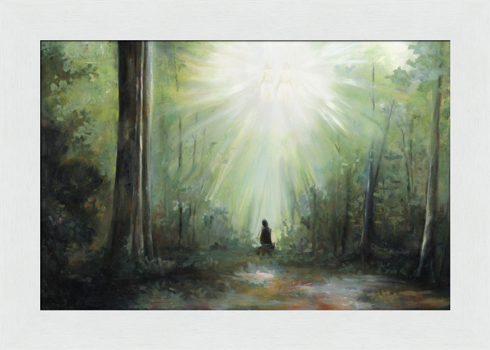 Sacred Grove - framed giclee canvas