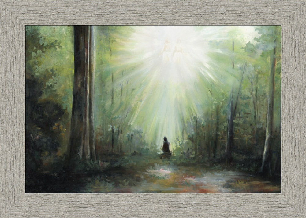 Sacred Grove - framed giclee canvas