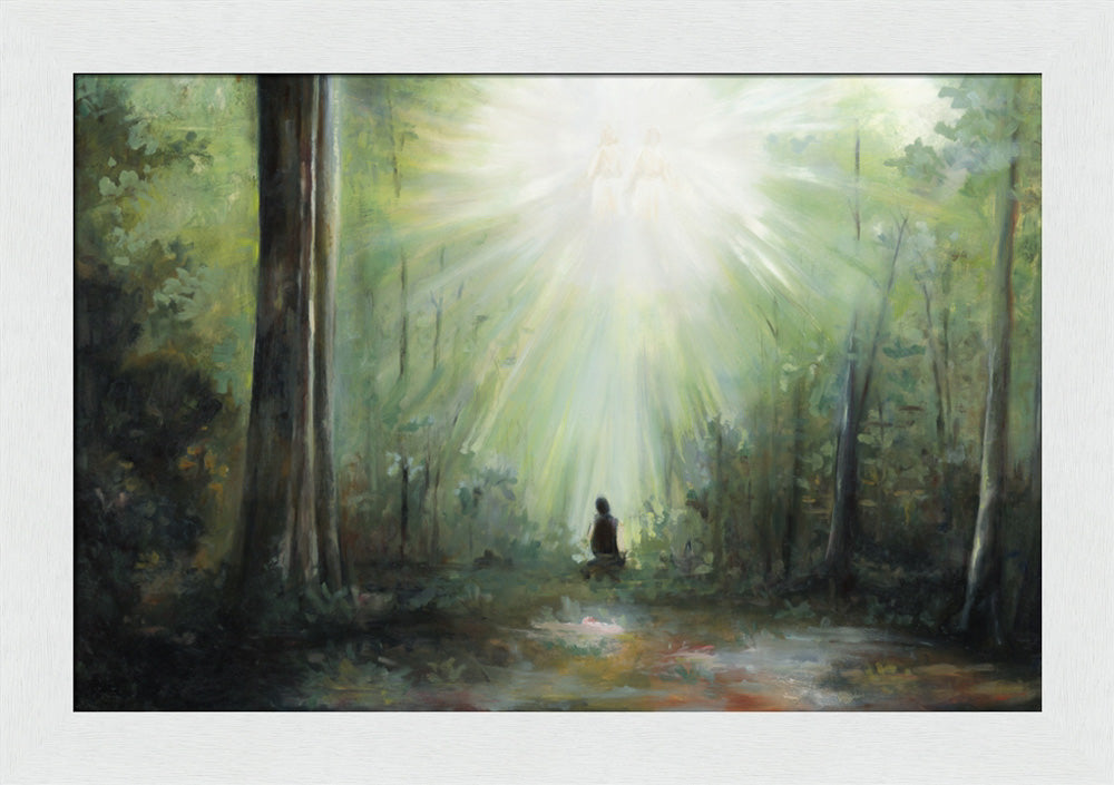 Sacred Grove - framed giclee canvas