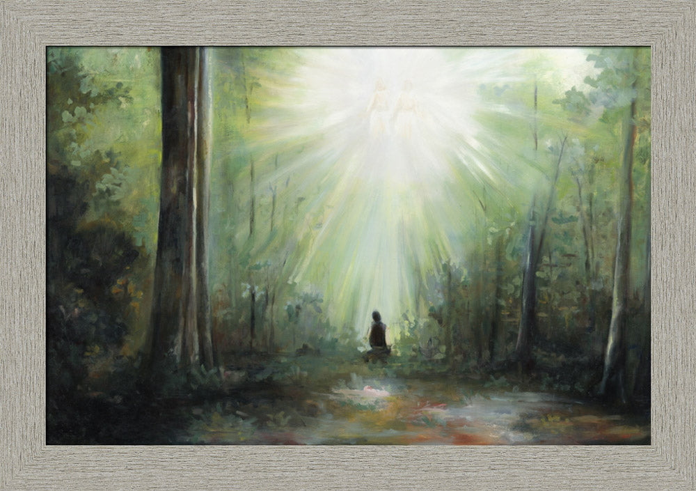 Sacred Grove - framed giclee canvas