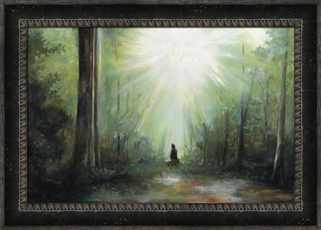 Sacred Grove - framed giclee canvas