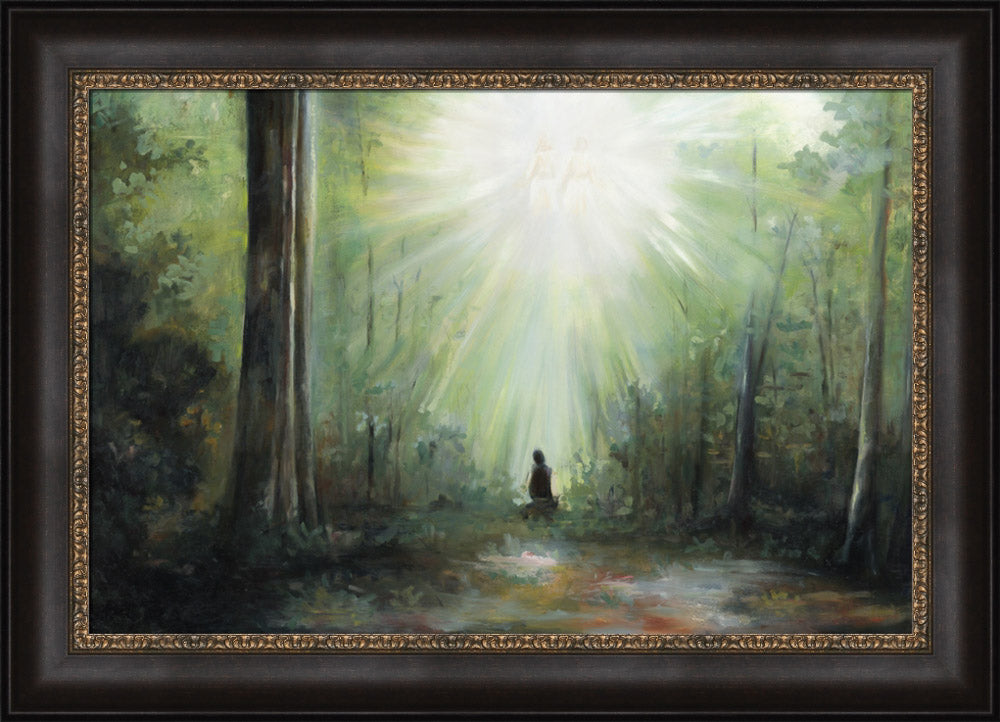 Sacred Grove - framed giclee canvas