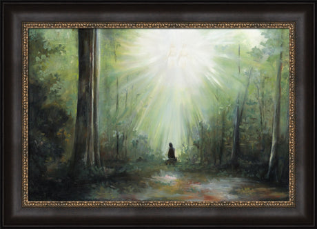 Sacred Grove - framed giclee canvas