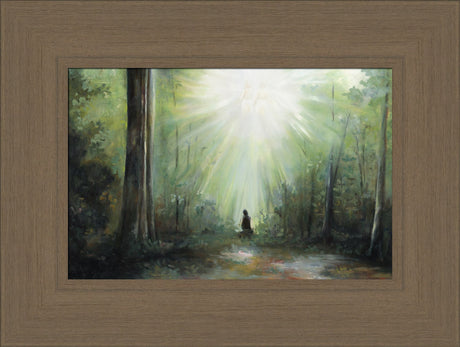 Sacred Grove - framed giclee canvas