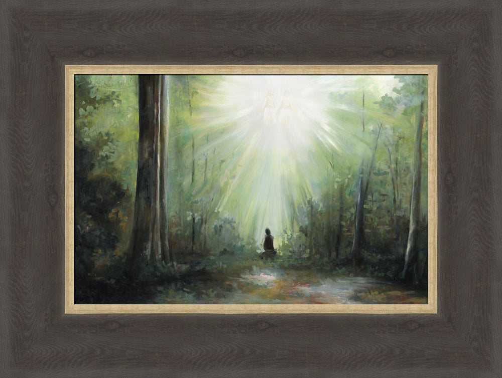 Sacred Grove - framed giclee canvas