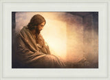 Resurrection Prayer - framed giclee canvas