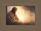 Resurrection Prayer - framed giclee canvas