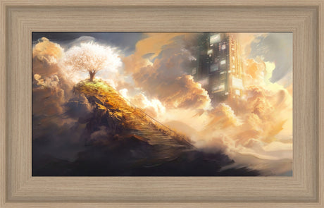 Lehi's Dream - framed giclee canvas