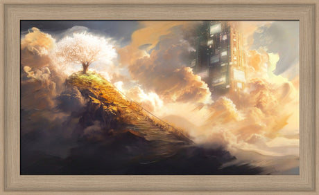 Lehi's Dream - framed giclee canvas