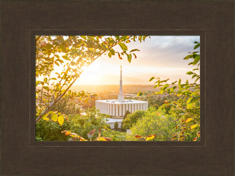 Provo Utah Temple - A Glorious Sight by Evan Lurker