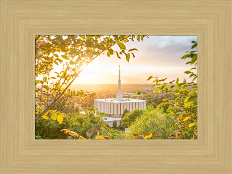 Provo Utah Temple - A Glorious Sight by Evan Lurker