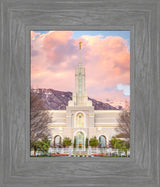 Mount Timpanogos Temple - Mountain View by Evan Lurker