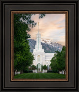 Mount Timpanogos Utah Temple - Grace - framed giclee canvas