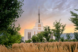 Saratoga Springs Utah Temple - Radiance - 8x12 giclee paper print