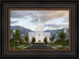 Orem Utah Temple - Lead Me, Guide Me - framed giclee canvas