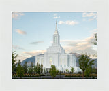 Orem Utah Temple - Peace - framed giclee canvas