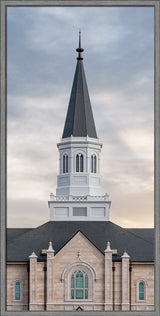 Taylorsville Utah Temple - Holiness to the Lord - framed giclee canvas