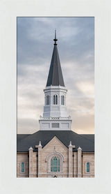 Taylorsville Utah Temple - Holiness to the Lord - framed giclee canvas