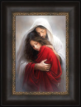 Though Your Sins Be As Scarlet - framed giclee canvas