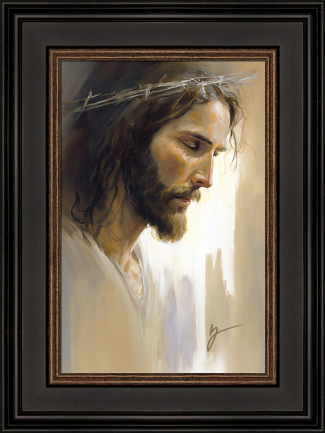 Jesus of Nazareth - framed giclee canvas