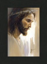 Jesus of Nazareth - framed giclee canvas