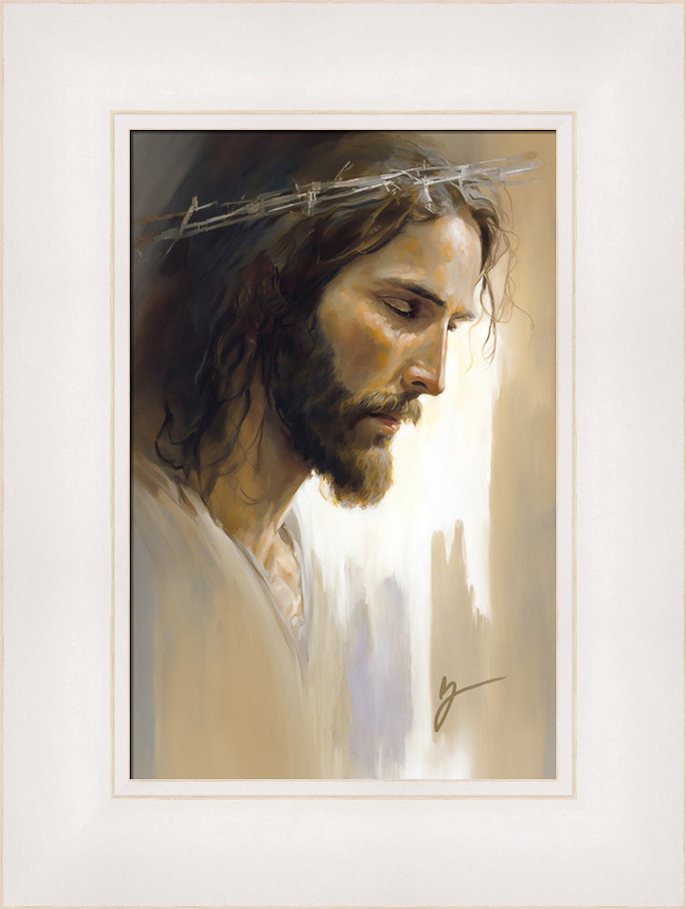 Jesus of Nazareth - framed giclee canvas