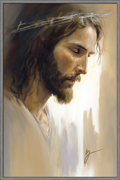 Jesus of Nazareth - framed giclee canvas