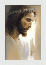 Jesus of Nazareth - framed giclee canvas